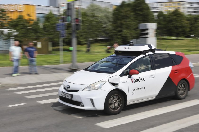 Беспилотный транспорт в Москве