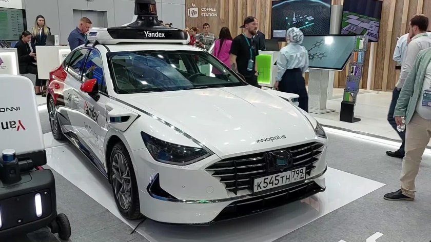 Беспилотные автомобили на м11