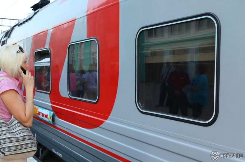 Вагон поезда "Новокузнецк"