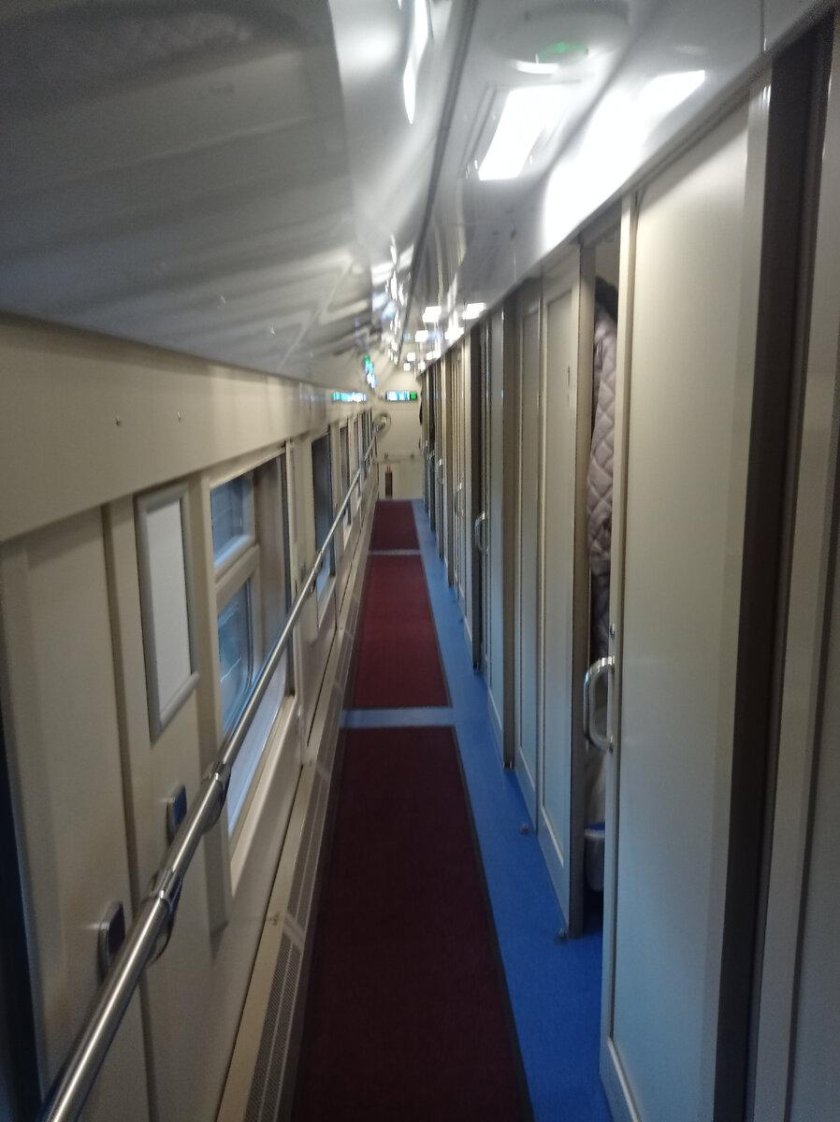 Поезд северная пальмира двухэтажный