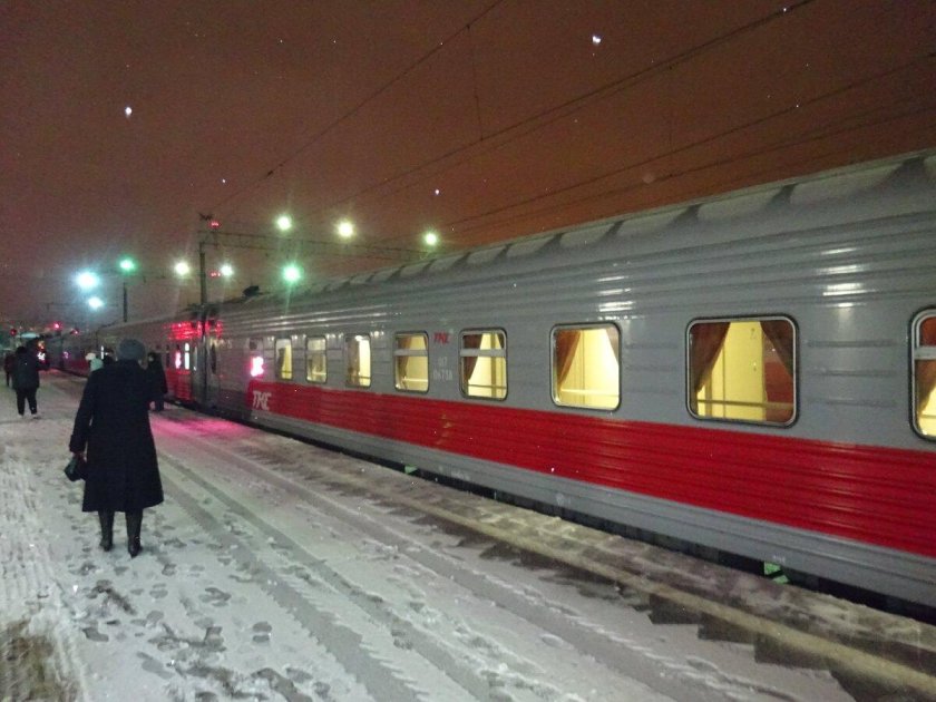 Санкт петербург поезд