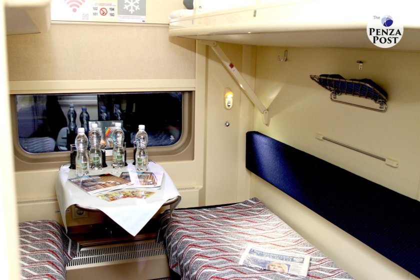 Фирменный поезд Сура 052й Москва Пенза