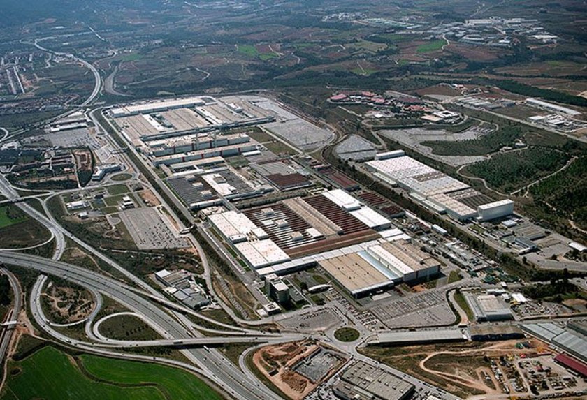 Завод Сеат в Испании