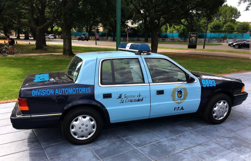 Ford Falcon Police car