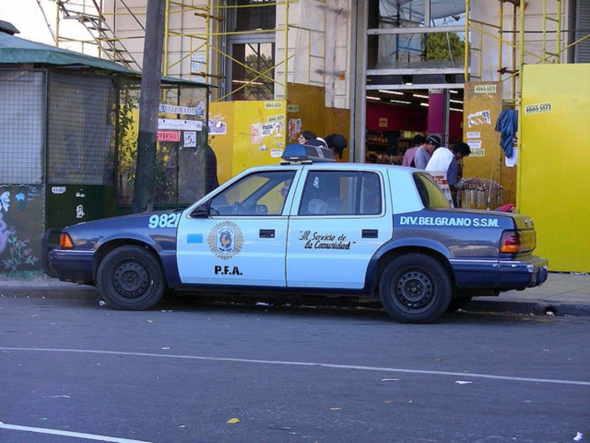 Полицейская машина