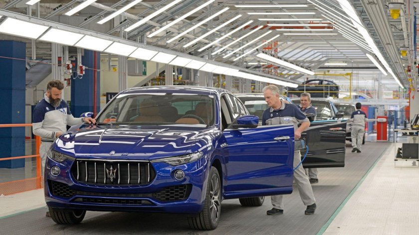 Завод Фиат в Италии