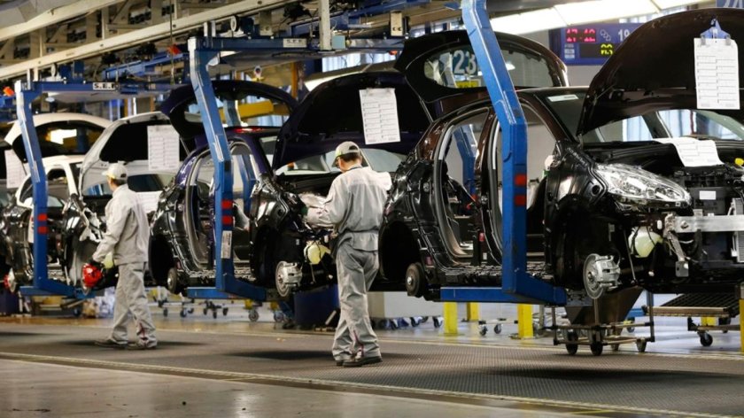 Завод Ситроен во Франции