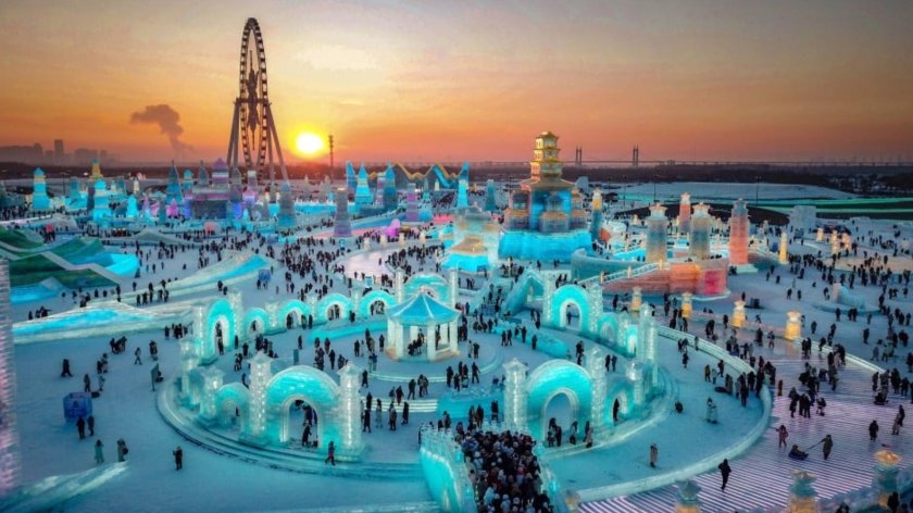 Харбин ледяной город
