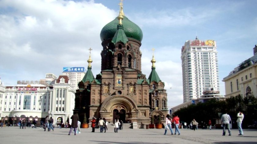 Харбин город в Китае