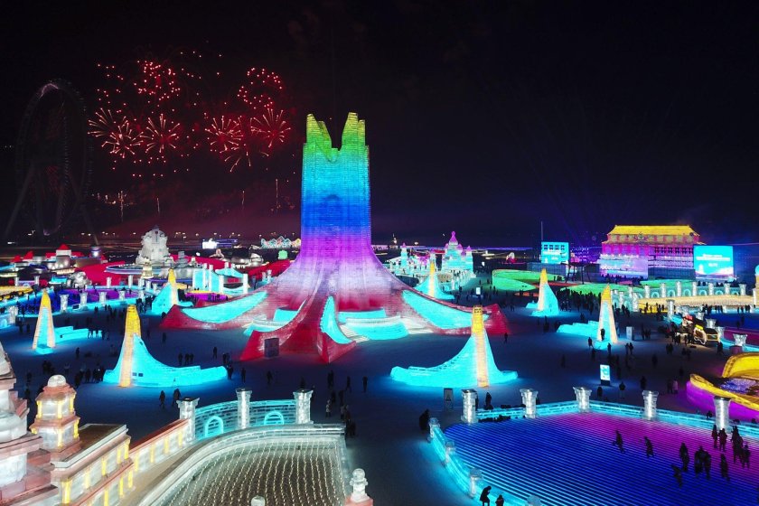 Харбин ледяной город 2023