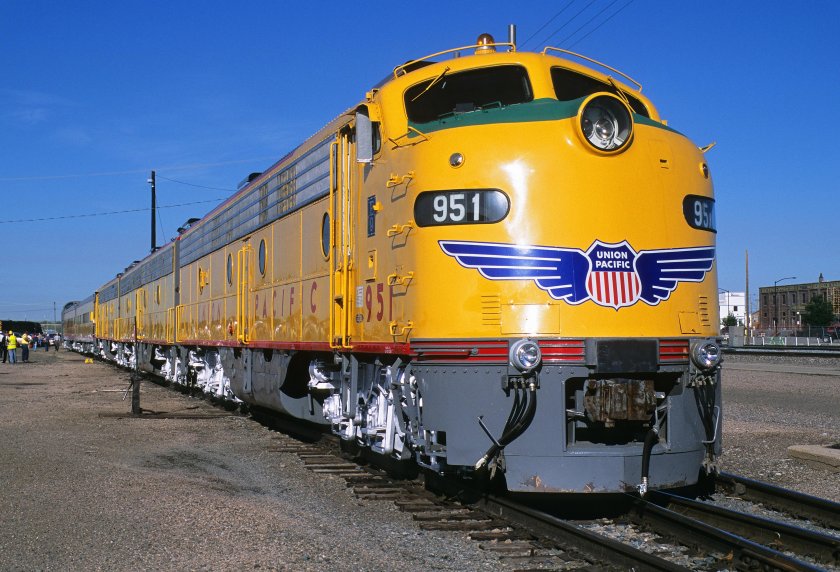 Американские поезда Union Pacific