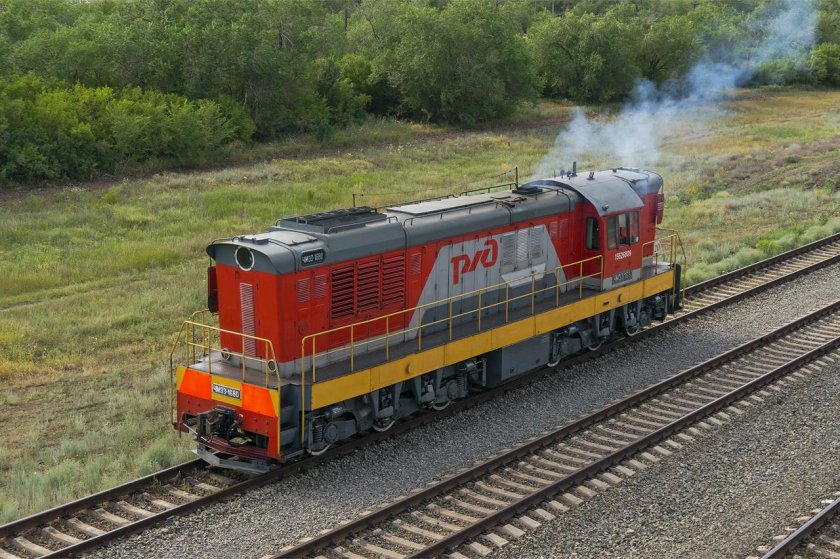 Маневровый Локомотив чмэ3