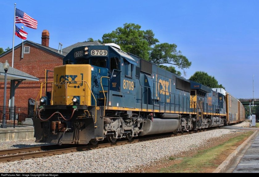 CSX локомотивы