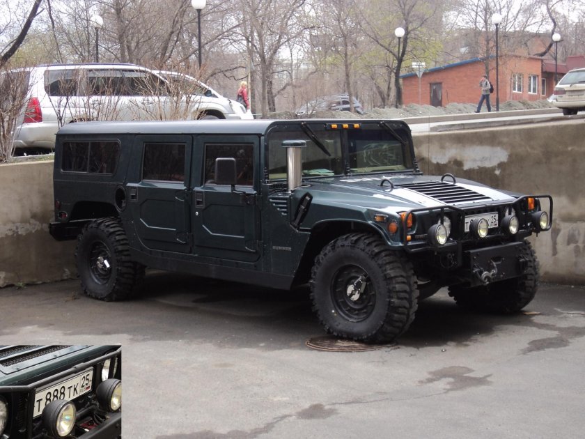Hummer h1 в России