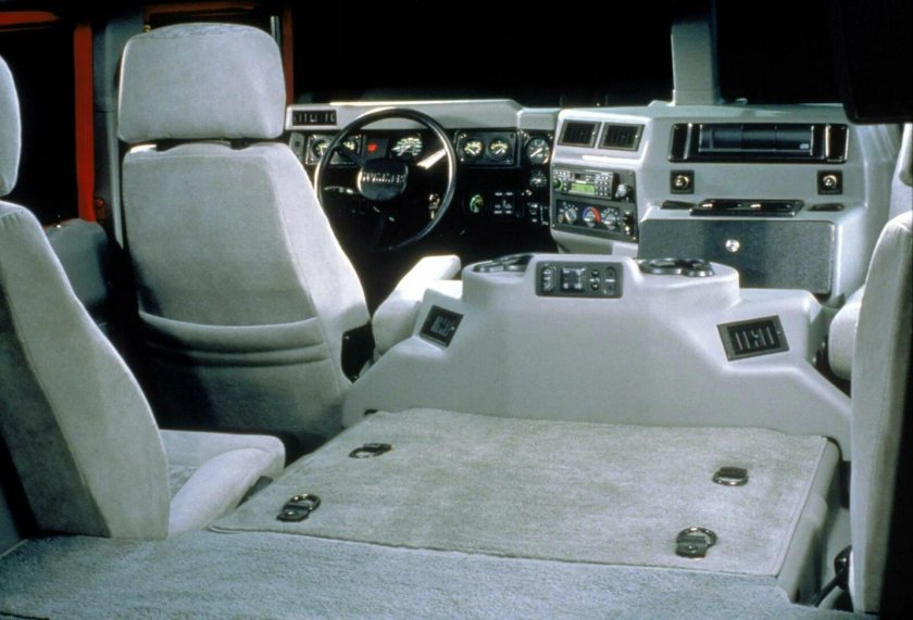 Hummer h1 Interior