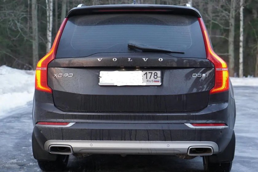 Вольво хс90 сзади