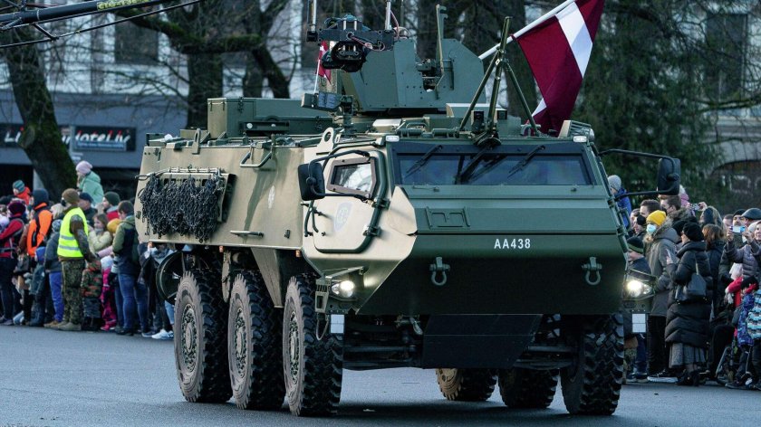 Военный парад в риге