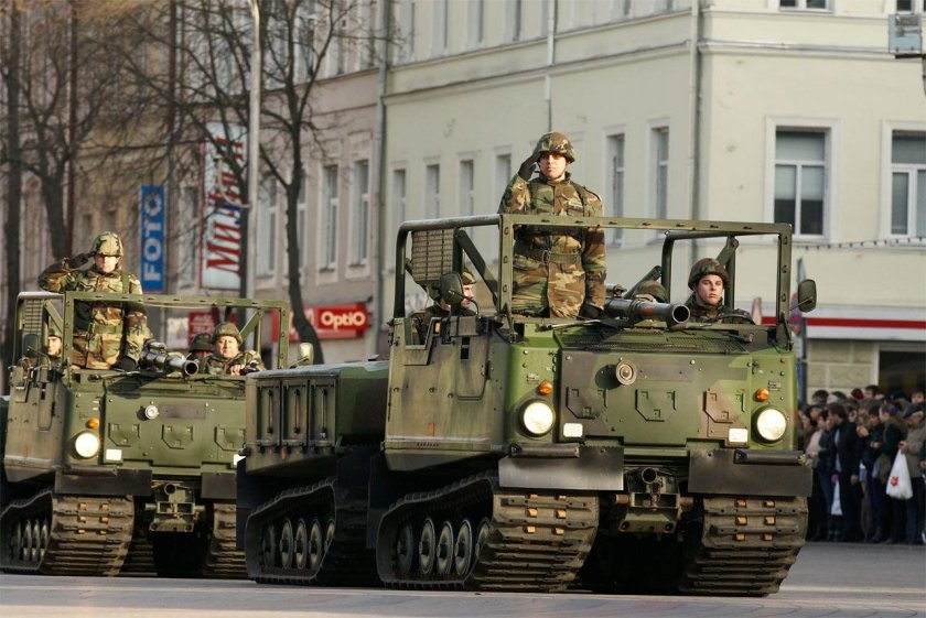 Парад в Прибалтике