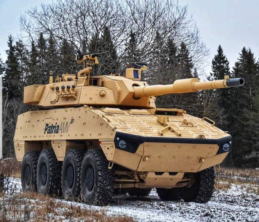 Patria AMV Amos 120 мм
