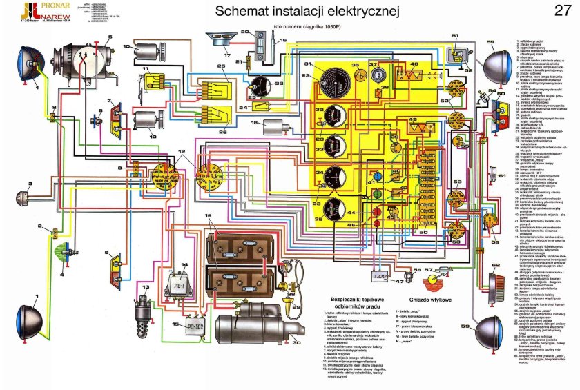 Электрическая схема МТЗ 80