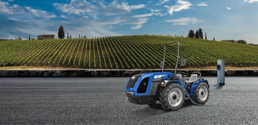 Электрический трактор