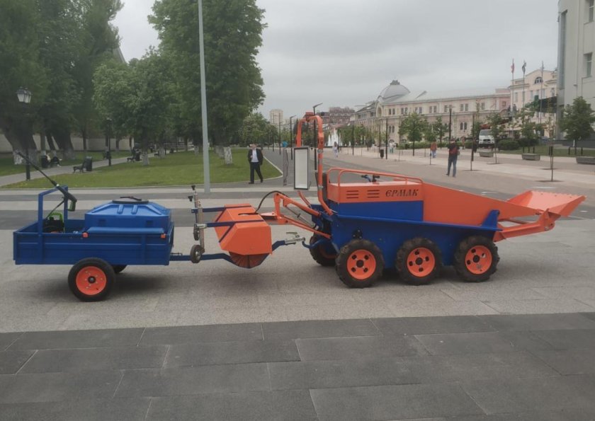 Электротрактор Ермак