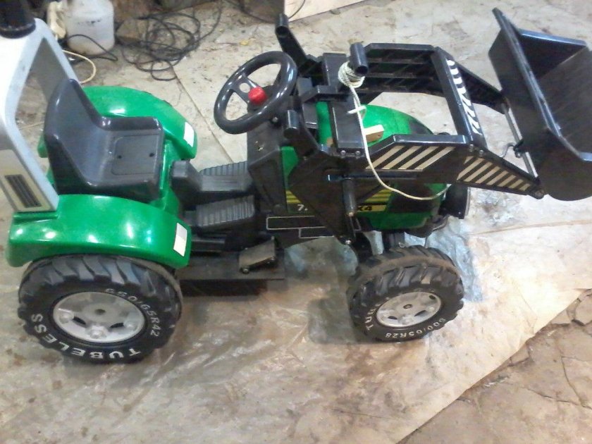 Самодельный электротрактор