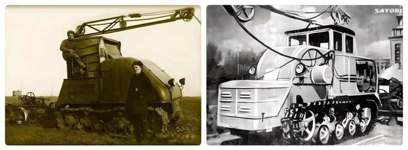 Электротрактор СССР