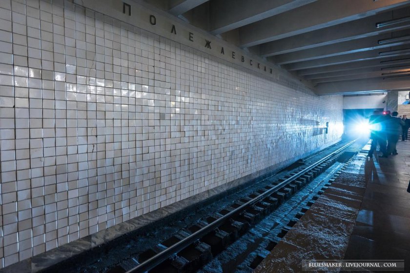 Станция метро Полежаевская
