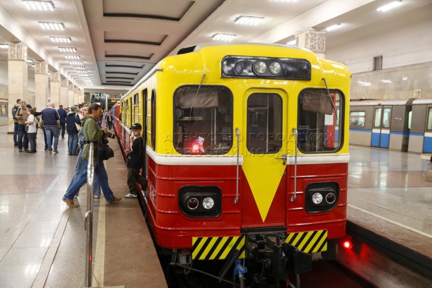 Поезда московского метрополитена