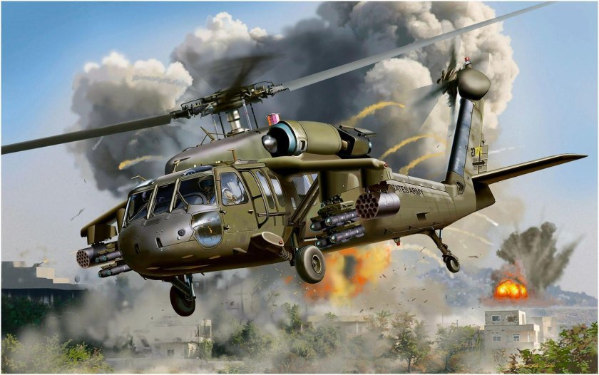 Uh-60 Black Hawk арт