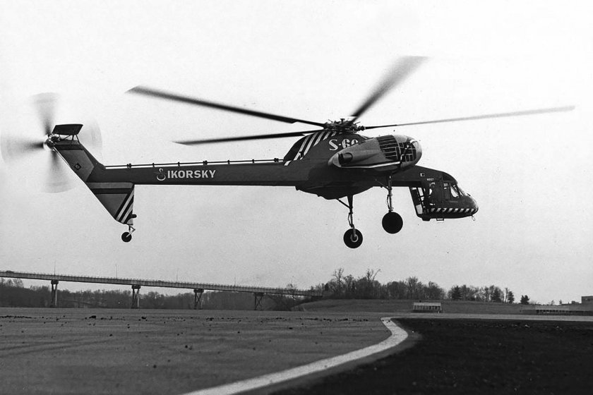 Вертолёт-кран Sikorsky s-64