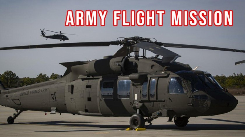 Вертолёт uh-60 Black Hawk