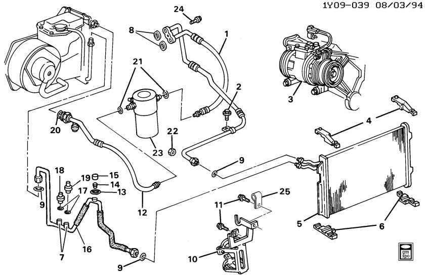 Система кондиционирования Нива Шевроле
