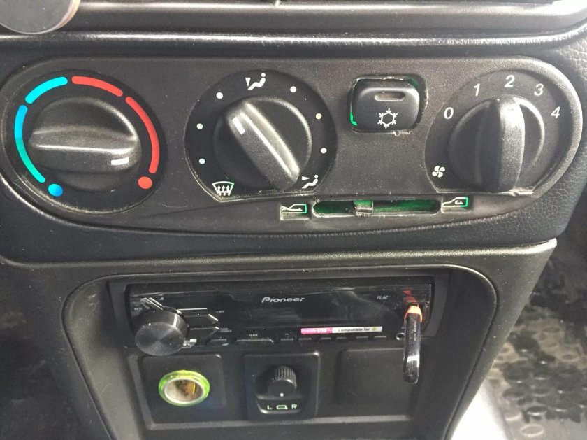 Нива шевроле панель