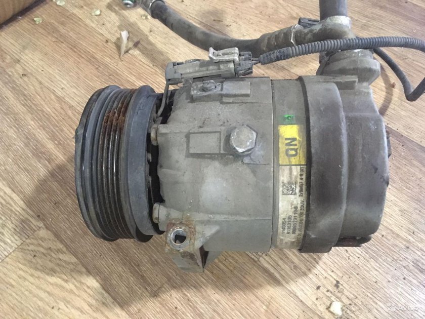 Компрессор кондиционера Шевроле Нива