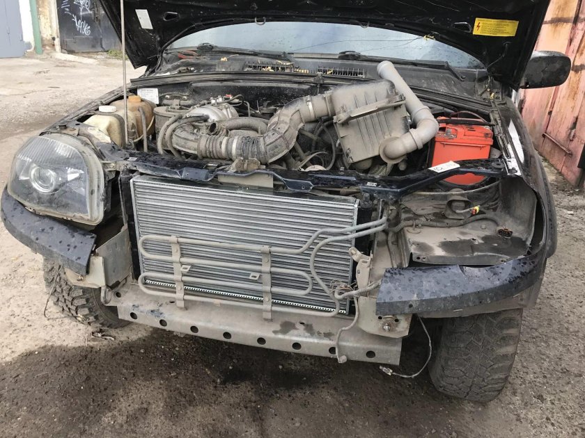 Радиатор Шеви Нива