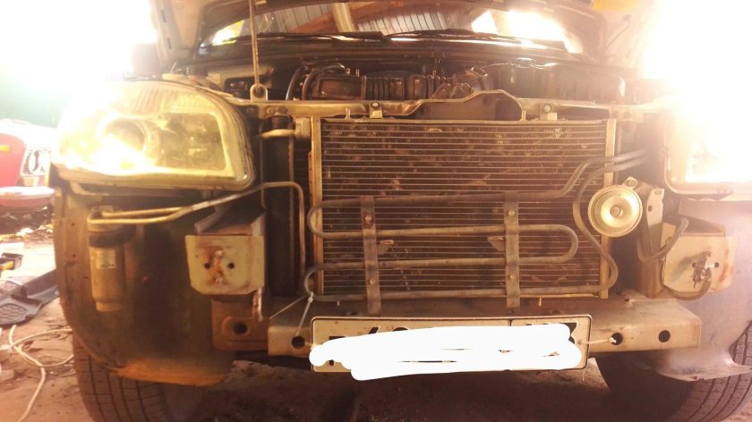 Нива Тревел комплект установки кондиционера