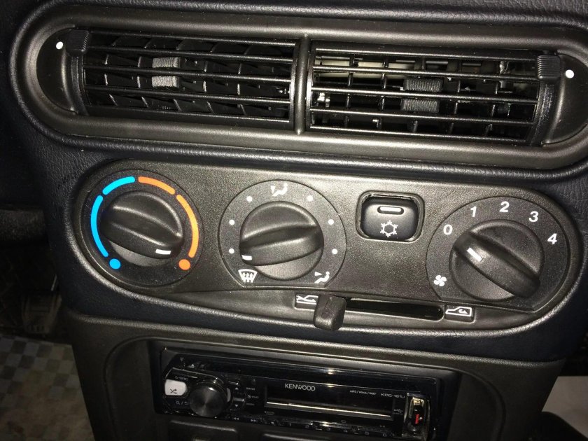 Регулятор отопителя Шевроле Нива