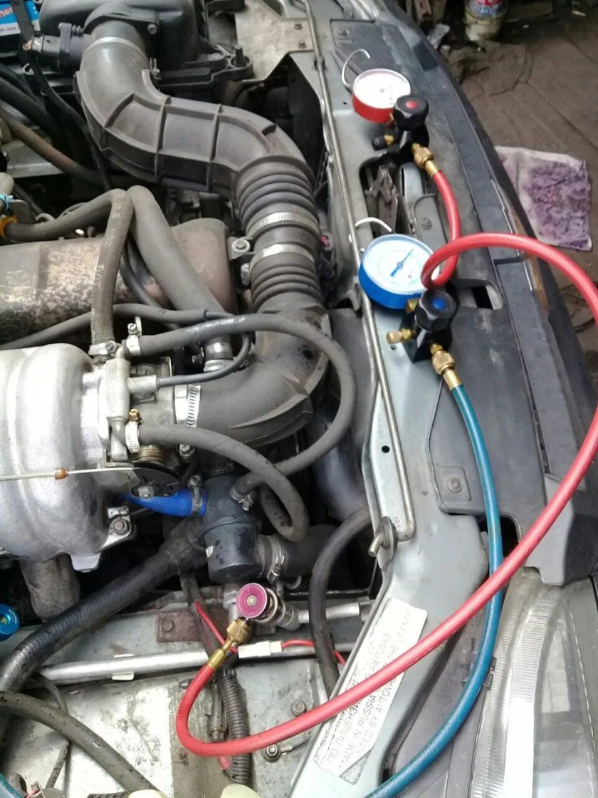 Заправка кондиционера Нива Шевроле