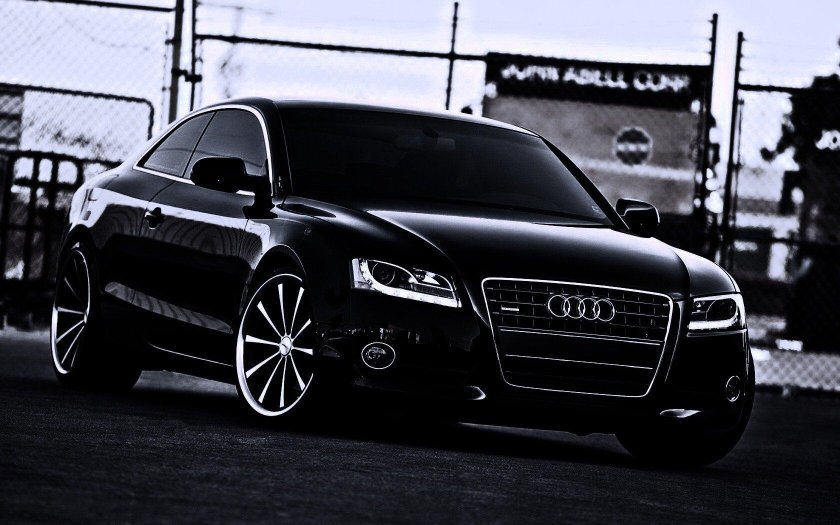 Ауди а6 черная