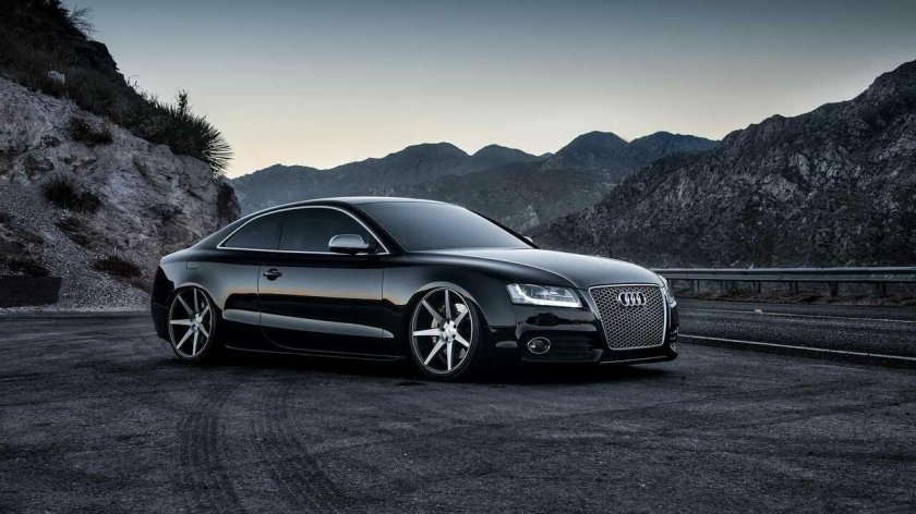 Ауди а5 черная