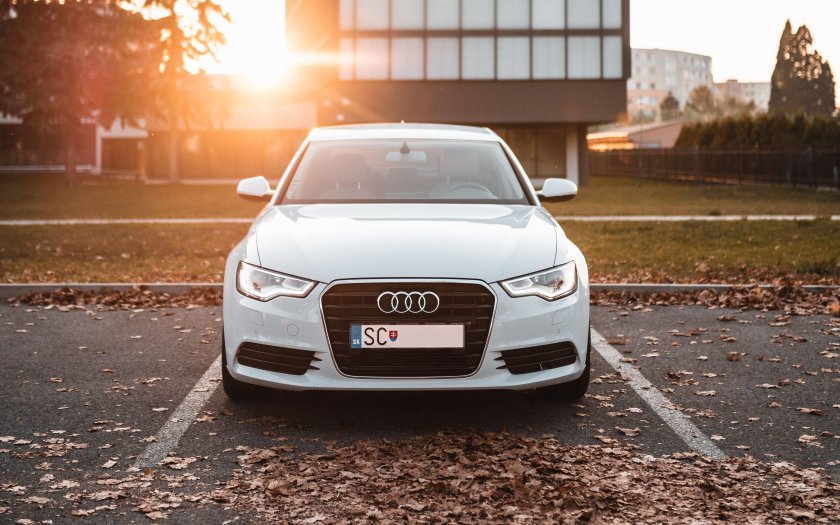 Audi a5 белый 4k