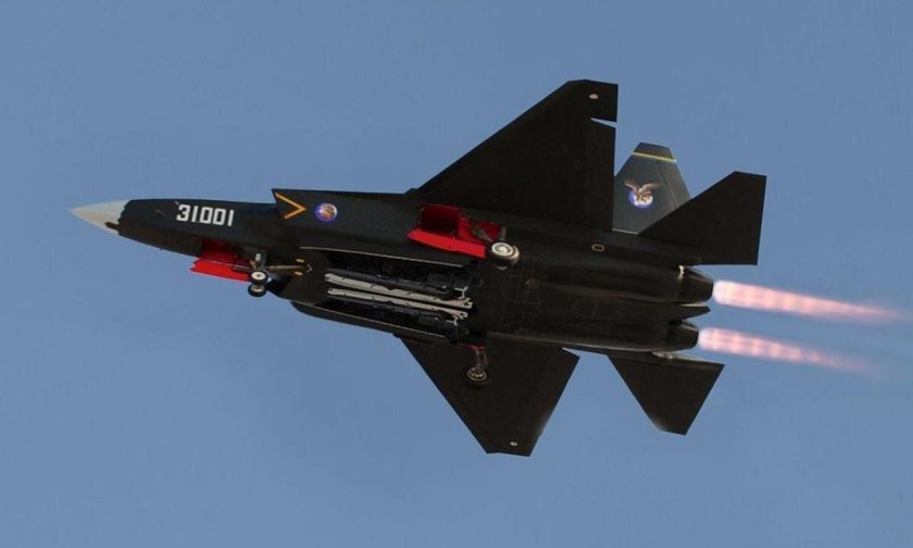 Китайский истребитель 5 поколения j 31