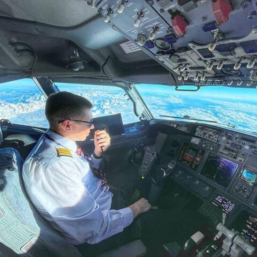 Пилот гражданской авиации