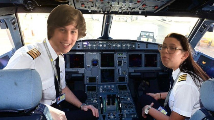 Анна Гривцова пилот Аэрофлота