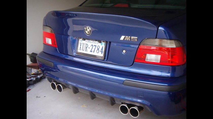 BMW e39 дактейл