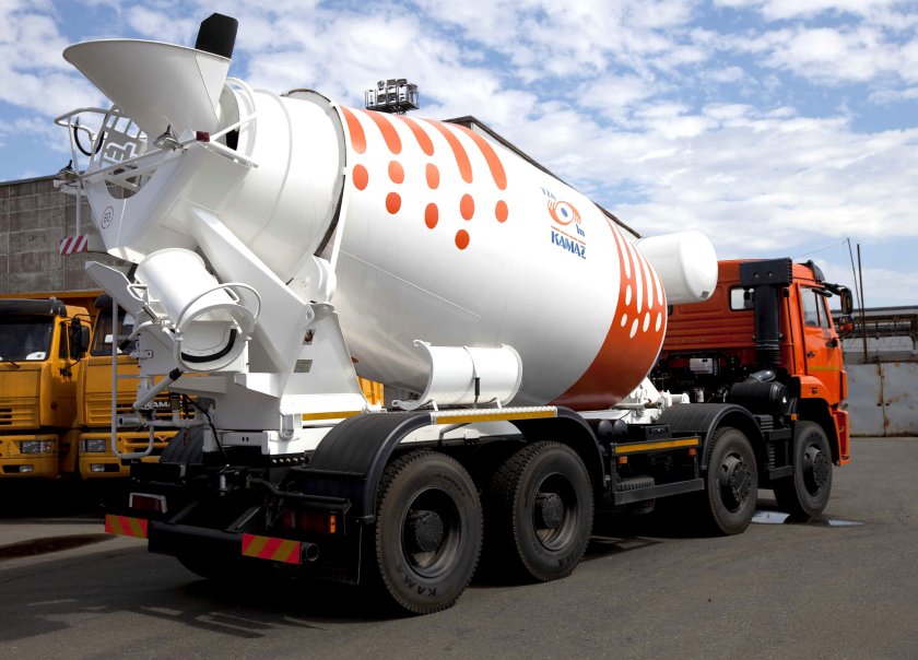 КАМАЗ 65201 автобетоносмеситель