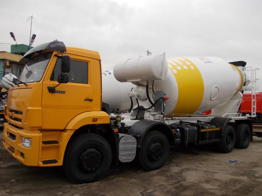 КАМАЗ 65201 автобетоносмеситель