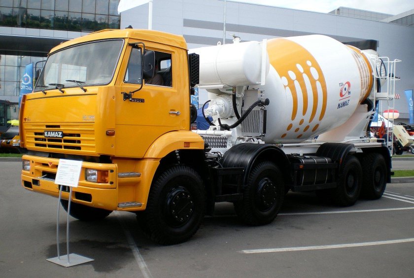КАМАЗ 65201 автобетоносмеситель